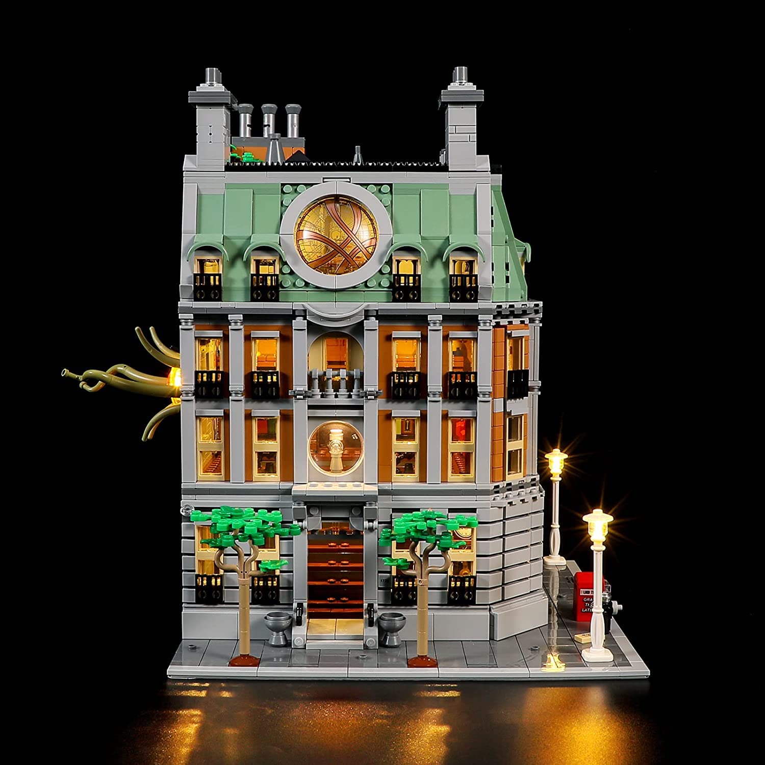 GEAMENT LED Light Kit for Lego Sanctum Sanctorum 76218 - Compatible with Lego Marvel Superheroes Sets (Building Blocks Not Included) - Perfect for Home Display, Gift Giving & Marvel Collections