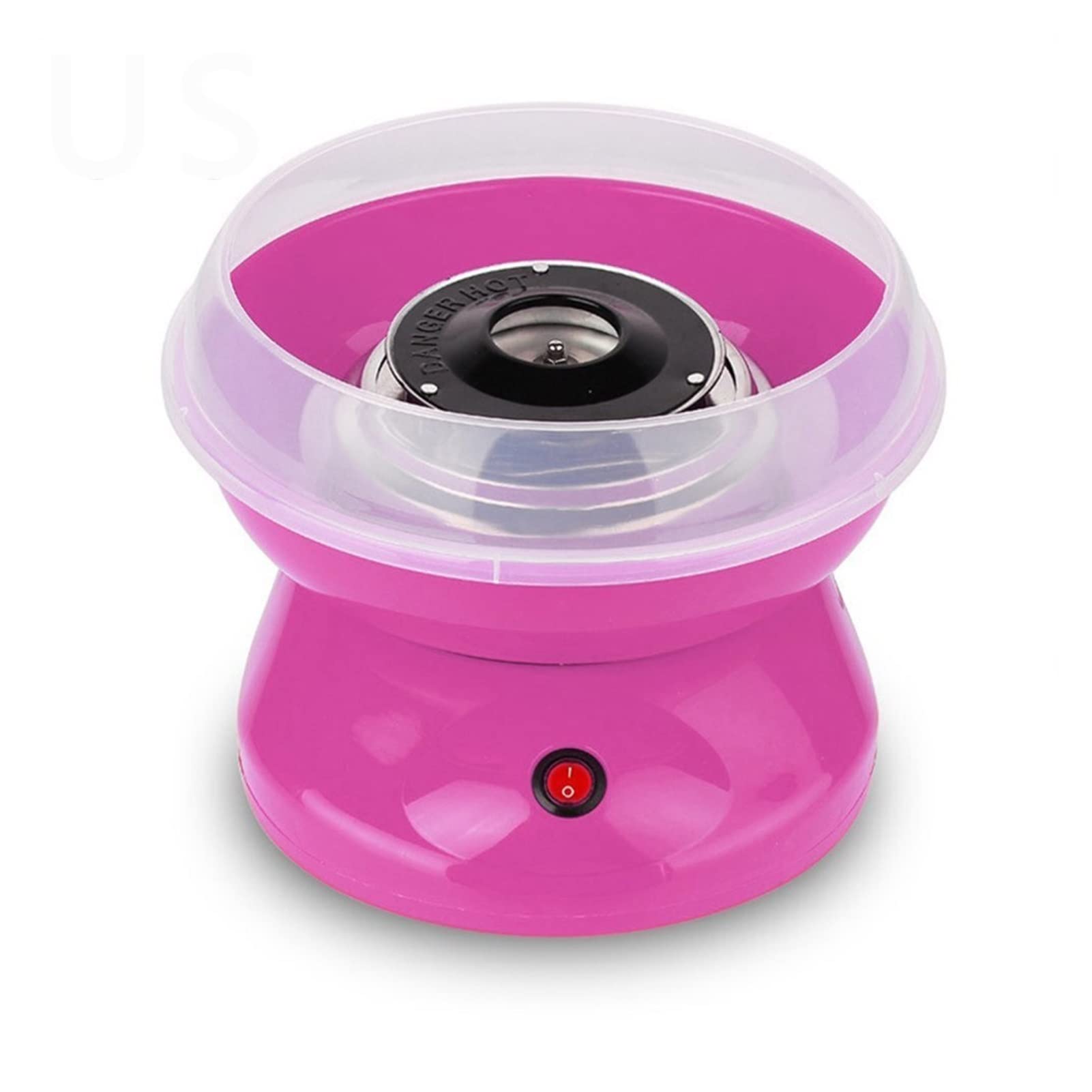 Pink Mini Cotton Candy Machine for Kids - Small Electric Candy Floss Maker for Home Use, Perfect Gift for Birthday Parties & Family Gatherings