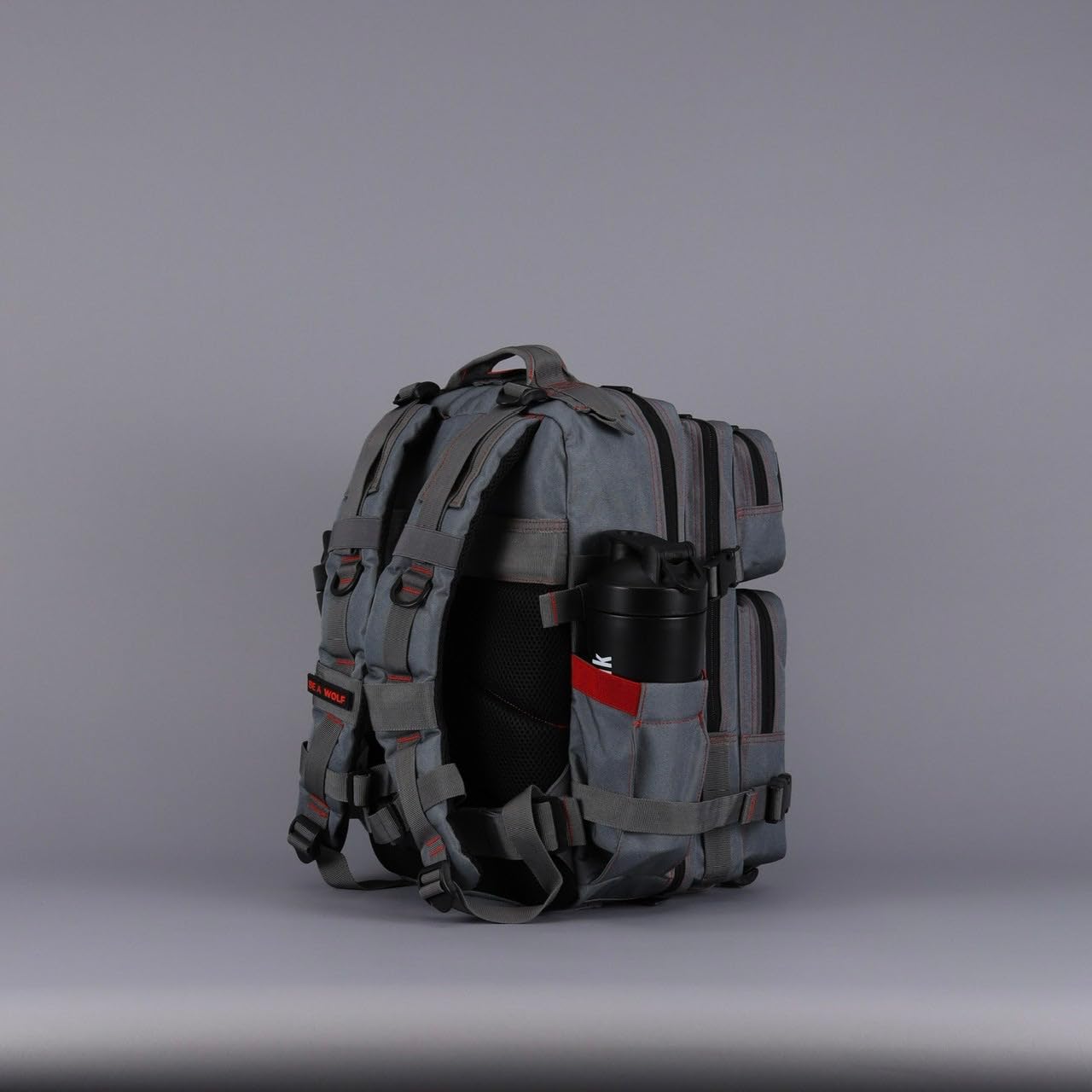 WOLFpak 25L Durable Hiking Backpack - Anvil Gray Water-Resistant Daypack for Outdoor Adventures, Travel & Work Commute