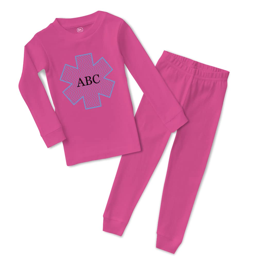 Custom Personalized Monogram Cotton Toddler Pajamas for Boys & Girls - EMT Paramedic Themed Snug Fit Sleepwear | Perfect for Birthday Gifts, Holiday Pajama Parties & Cozy Bedtime