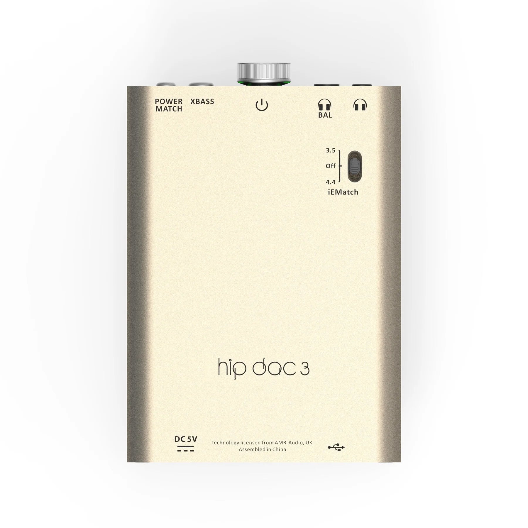 iFi Audio hip-dac3 Portable Headphone Amplifier & DAC for High-Resolution Audio - Perfect for Travel, Gaming, and Studio Monitoring