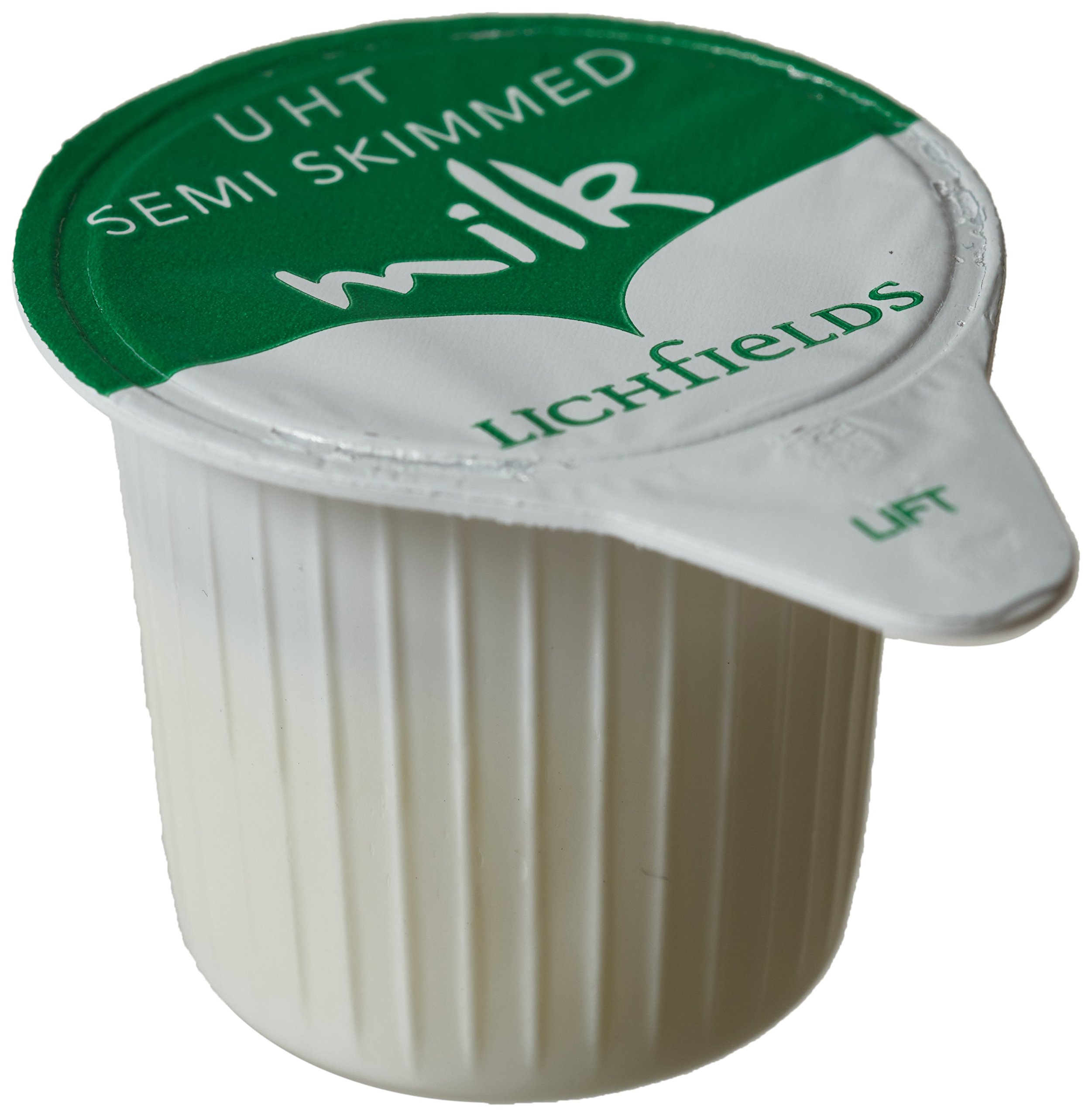 Lichfield 120 UHT Semi Skimmed Milk 12ml Portions - Long Shelf Life Milk for Coffee, Tea & Cooking | Perfect for Offices, Cafes & Home Use