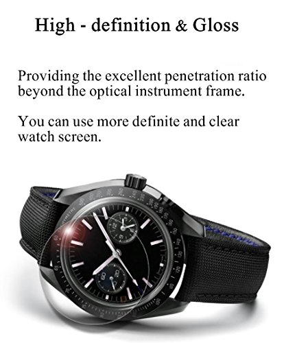 Healingshield MK2635 Watch Screen Protector 3-Pack - Scratch Protection for Smartwatches