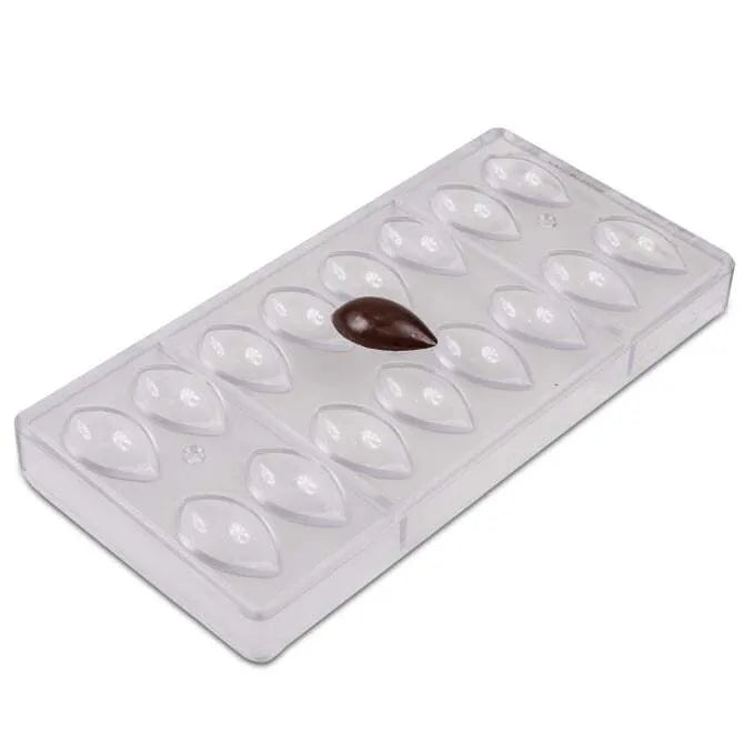 Premium Quenelle Chocolate Mold Set - 16 Unique Shapes for Baking, Candy Making & Dessert Decor - Perfect for Home Bakers & Professional Chefs