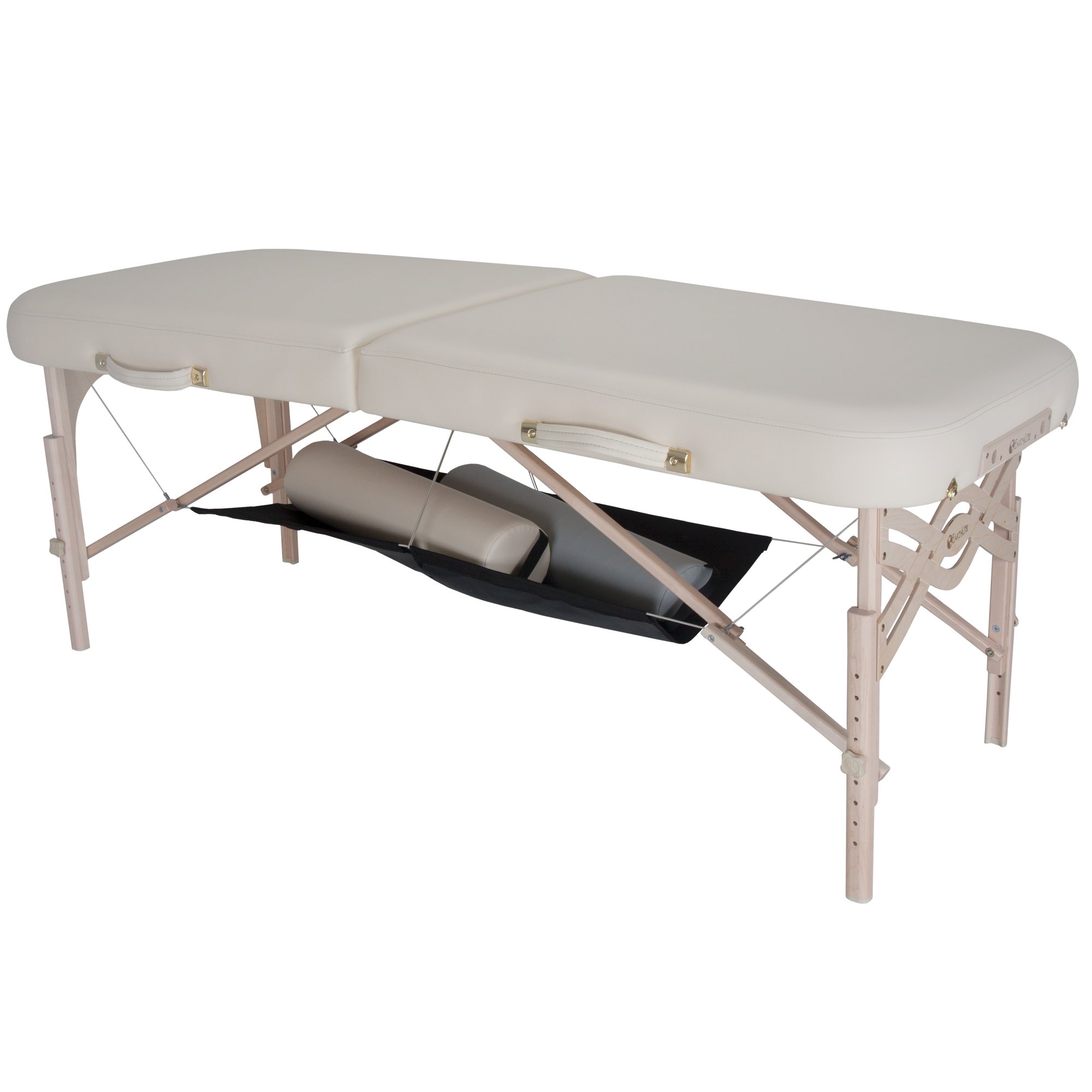 EARTHLITE Portable Massage Table with Storage Shelf - Foldable Hammock for Bolsters, Sheets & Massage Accessories | Perfect for Home Spa, Professional Therapy & Outdoor Use