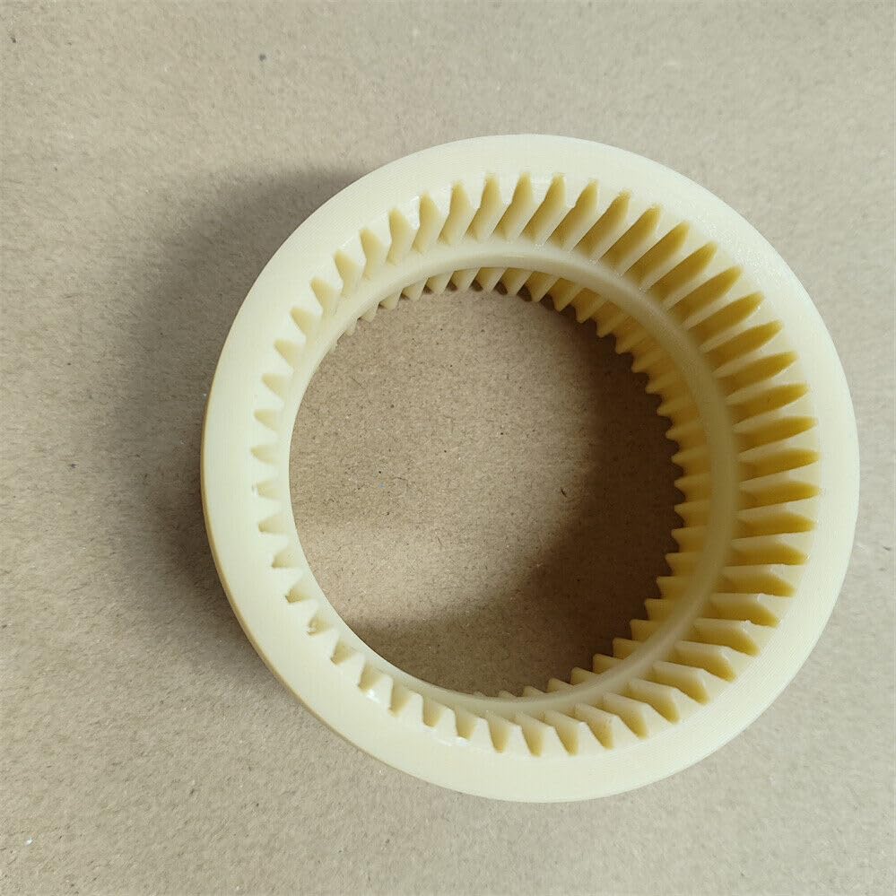 1PC Curved Teeth Nylon Sleeve Gear Coupling - Replacement for KTR Bowex M-42 | Industrial Machinery Power Transmission | Durable & Precision Fit for Pumps, Compressors & Conveyor Systems
