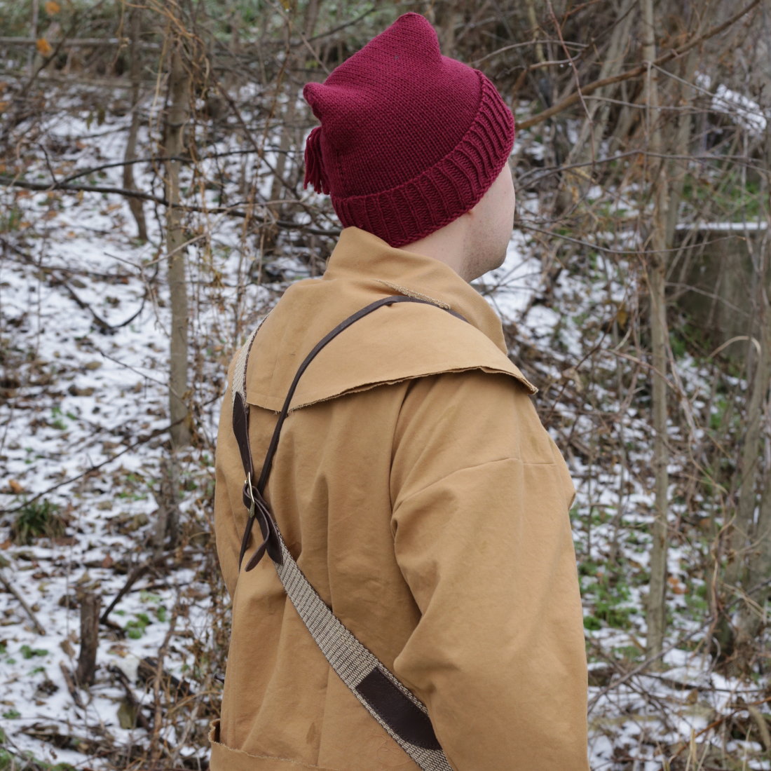 Premium Canvas Hunting Frock - Durable Outdoor Costume for Hunting & Cosplay | Perfect for Halloween, LARP & Outdoor Adventures
