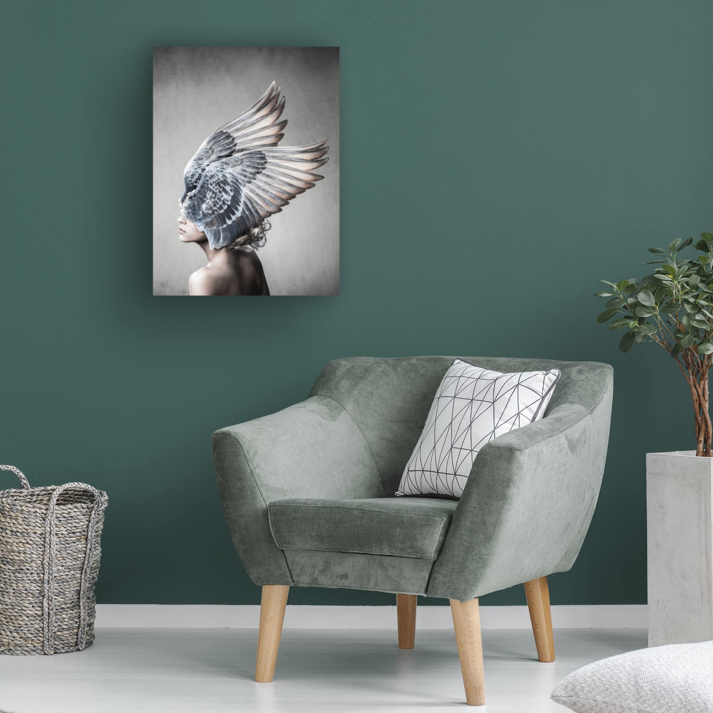 Trademark Fine Art 'Selene' Canvas Wall Art by Design Fabrikken - Elegant Home Decor for Living Room, Bedroom & Office