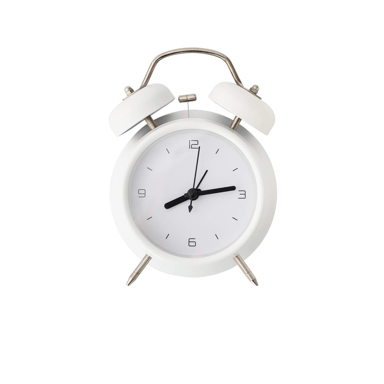 Creative Cute Mini Metal Alarm Clock - Electronic Small Desk Clock for Bedroom, Office & Travel | Perfect Home Decor Gift for Kids & Adults