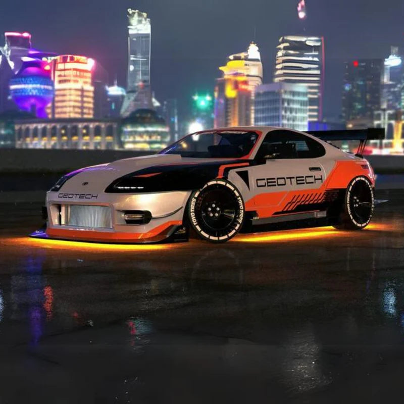 Premium LED Underglow Lighting Kit 3.0 - Flexible RGB Car Neon Lights with Remote Control | Waterproof Underbody Glow for Cars, Trucks & Motorcycles | Perfect for Night Driving, Car Shows & Custom Vehicle Lighting