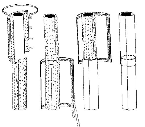 LOLLY WRAP ® 8 FT Adjustable Garage Padded Pole Wrap - Made in USA - Lally Column Padding, Basement Pole Cushion, Post Padding for Basketball Support Pole (Watch Installation Video) - Perfect for Home Gym Safety, Childproofing, and Garage Organization