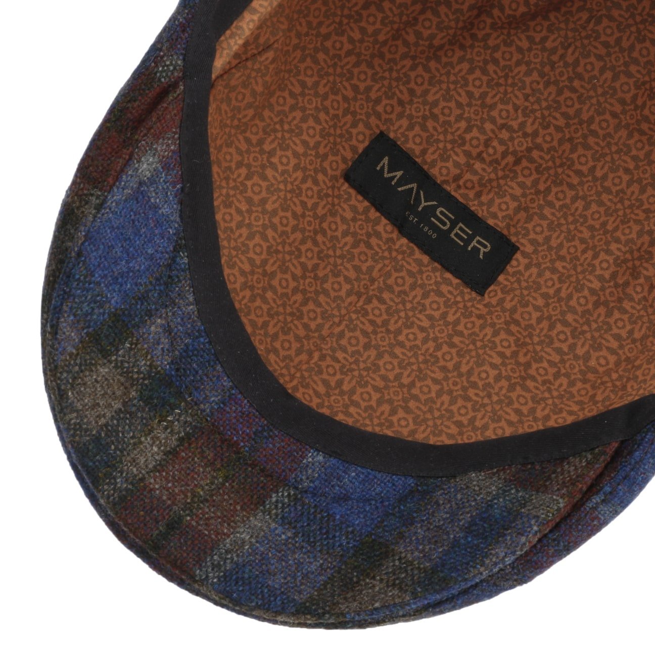 Lennart Shetland Flat Cap by Mayser - Classic Wool Men's Hat for Outdoor Activities & Casual Style