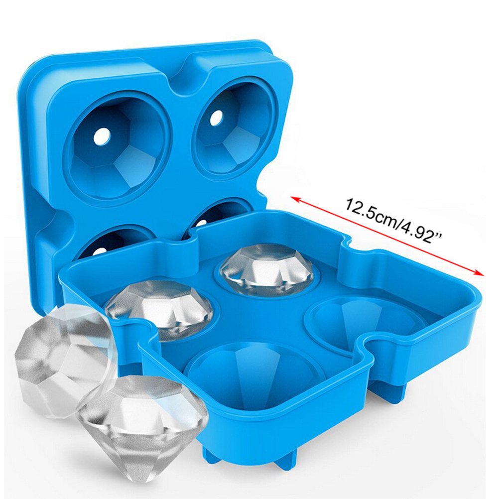 4-Piece Silicone Cake Mold Set for Soap, Ice Cubes, Candy & Baking - Reusable, Non-Stick, BPA-Free - Perfect for DIY Crafts, Desserts, Party Treats & Home Decor