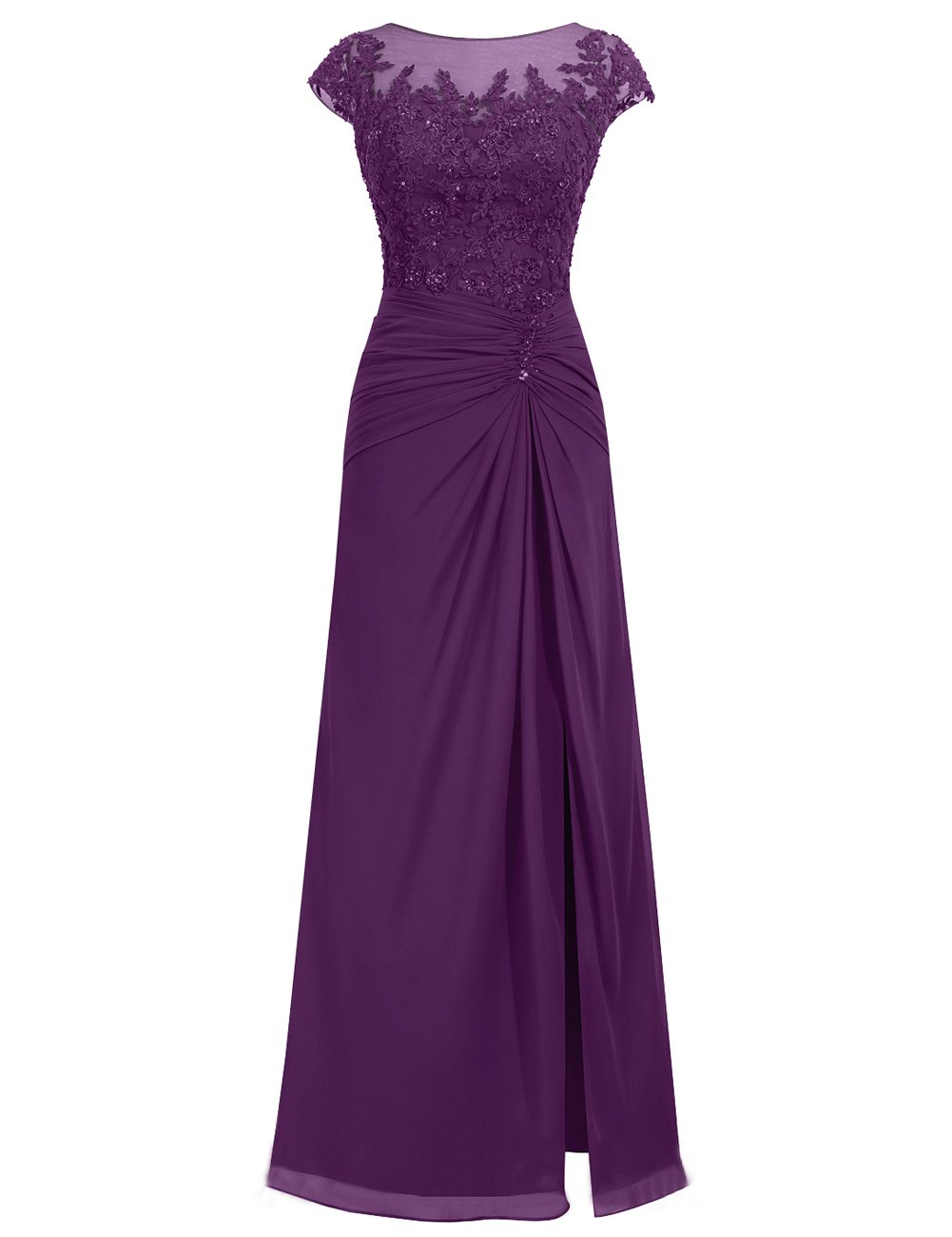 Elegant Lace Mother of The Bride Dresses - Long Chiffon Formal Evening Gowns for Wedding Guest & Special Occasions | Perfect for Weddings, Galas & Formal Events