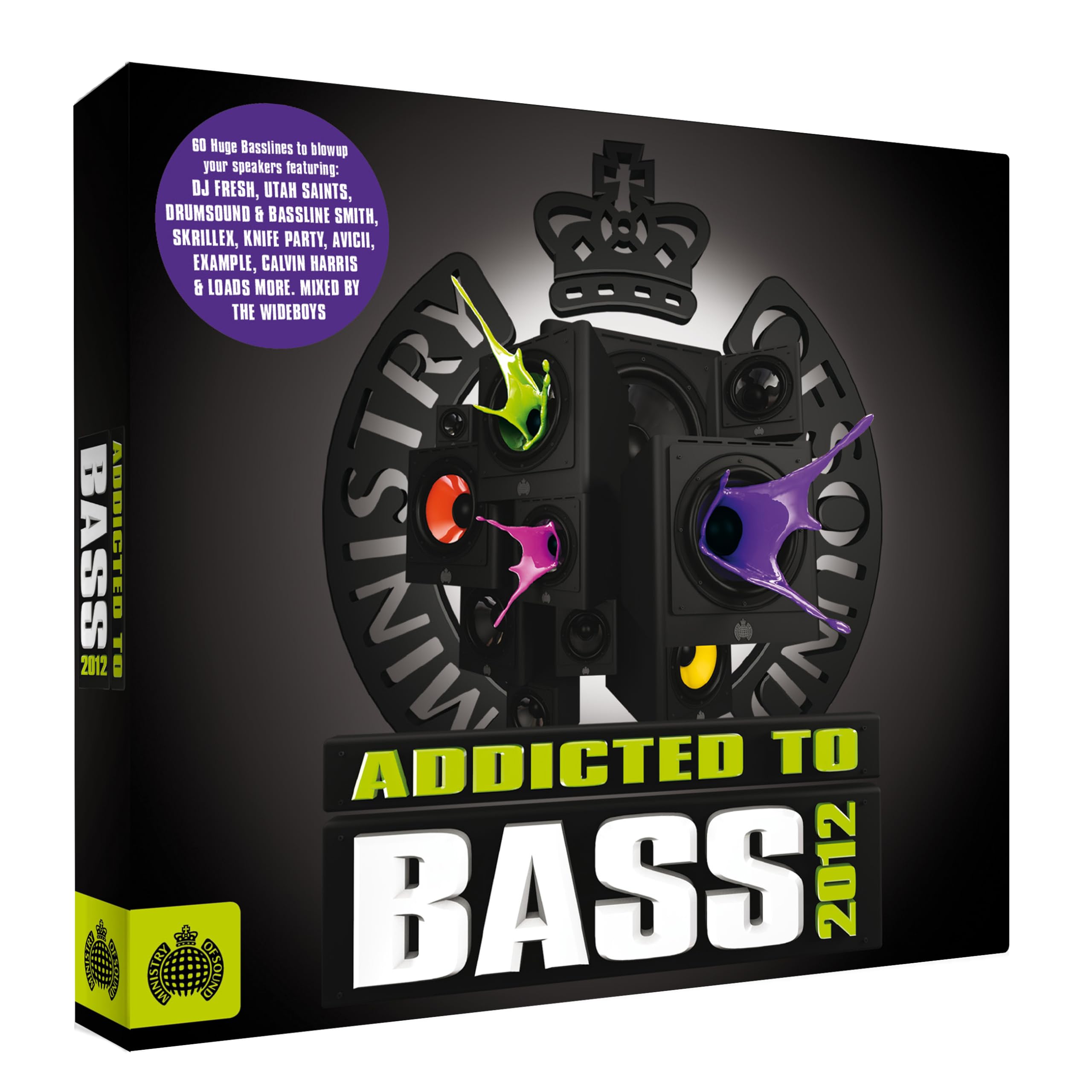 Ministry of Sound: Addicted to Bass 2012 - Various Artists | EDM Dance Music Compilation Album for Parties & Workouts