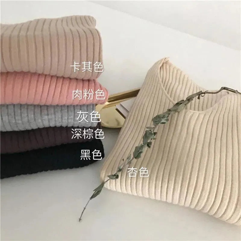 Stylish V Neck Slim Knitted Sweater for Women - Soft Comfortable Pullover for Fall & Winter - Perfect for Office, Dating and Casual Outfits