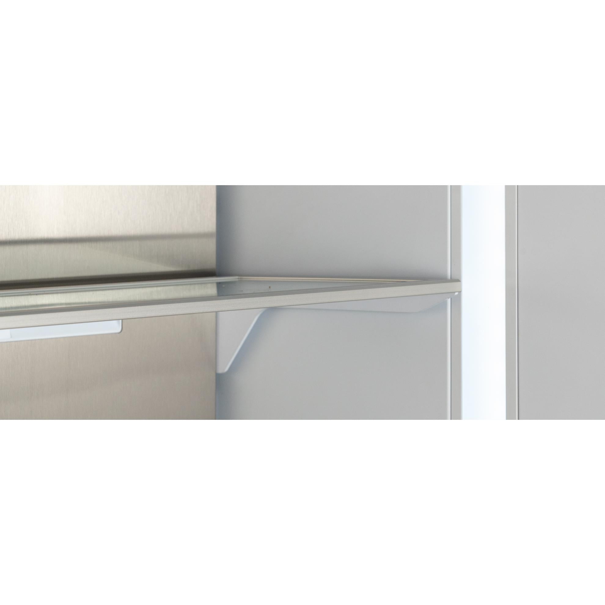 Bertazzoni 24 Inch Built-In Refrigerator Column with Internal Water Dispenser - Stainless Steel Counter Depth Fridge for Modern Kitchen | REF24RCBPNV | Perfect for Entertaining & Large Family Storage