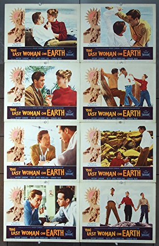 Vintage The Last Woman On Earth (1960) Original Movie Poster - Classic Sci-Fi Film Collectible for Home Theater & Man Cave Decor
