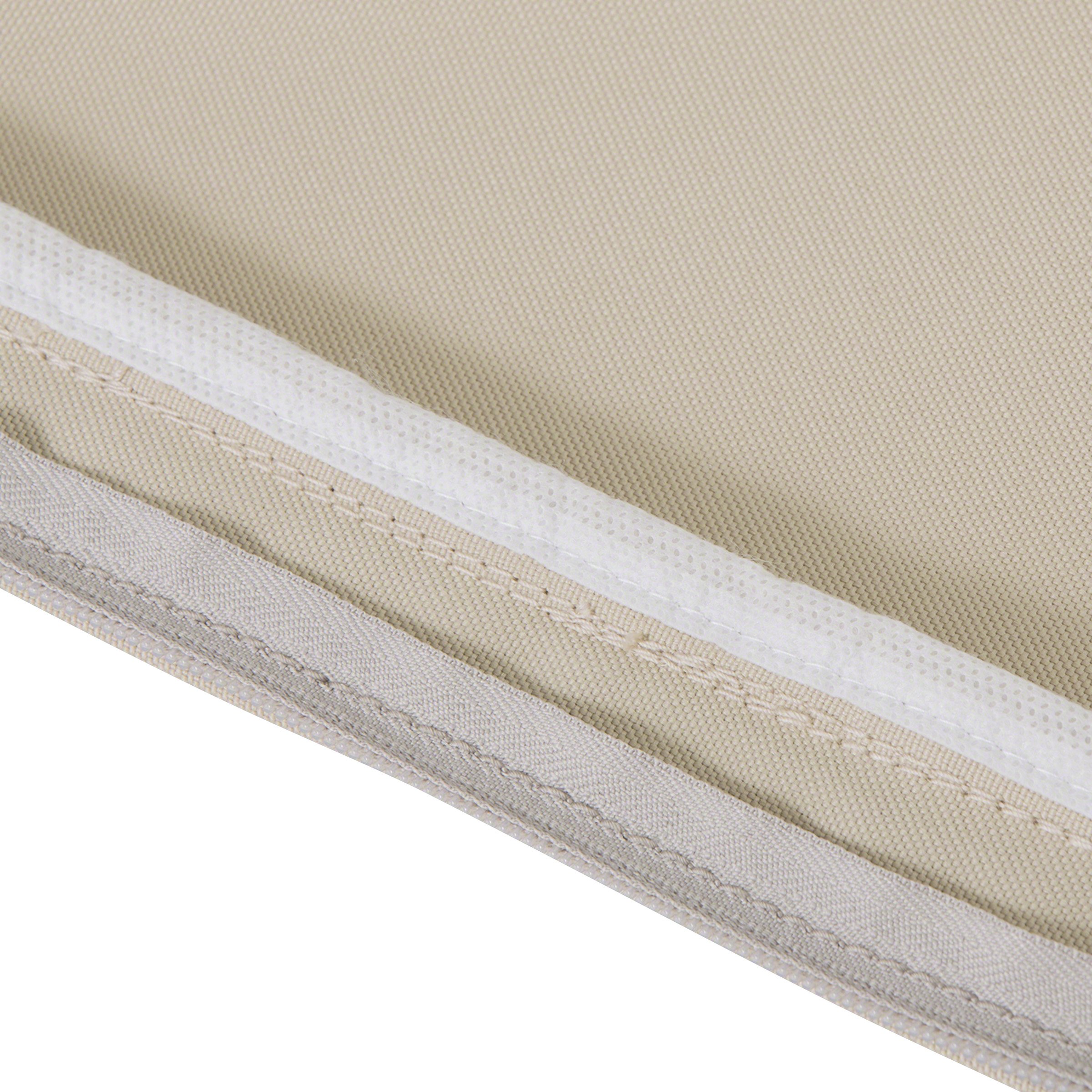 Classic Accessories 60-001-010301-RT Antique Beige Outdoor Furniture Cover, 21 x 20 x 4 Inch, Waterproof Protection for Patio Chairs, Tables, and Grills