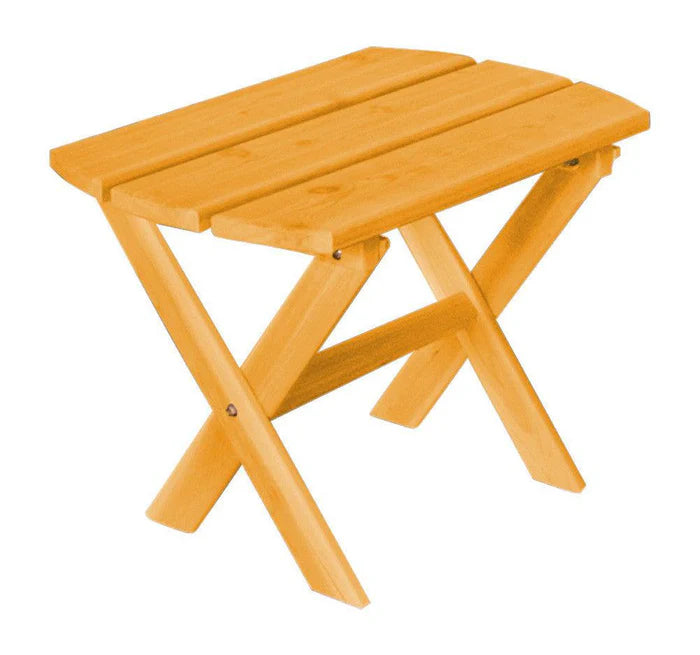 Regallion Folding End Table & Coffee Table - Portable Side Table for Small Spaces, Outdoor, Camping & Home Decor - Lightweight & Space-Saving Design