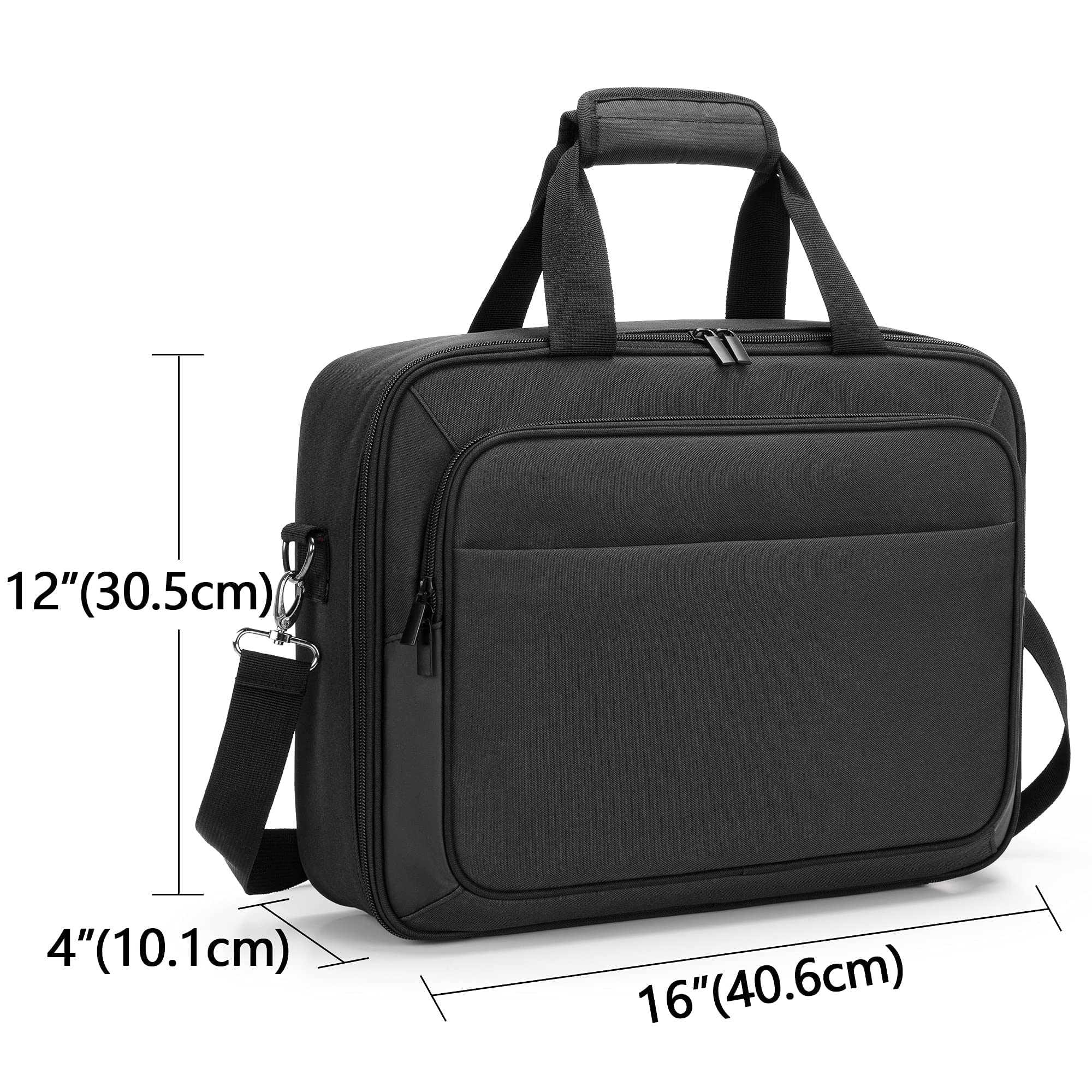 Samdew Portable Printer Carrying Case - Compatible with HP Tango, Tango X, Officejet 250/200 - Travel Laptop Bag with Shoulder Strap & Trolley Handle (Fits 14