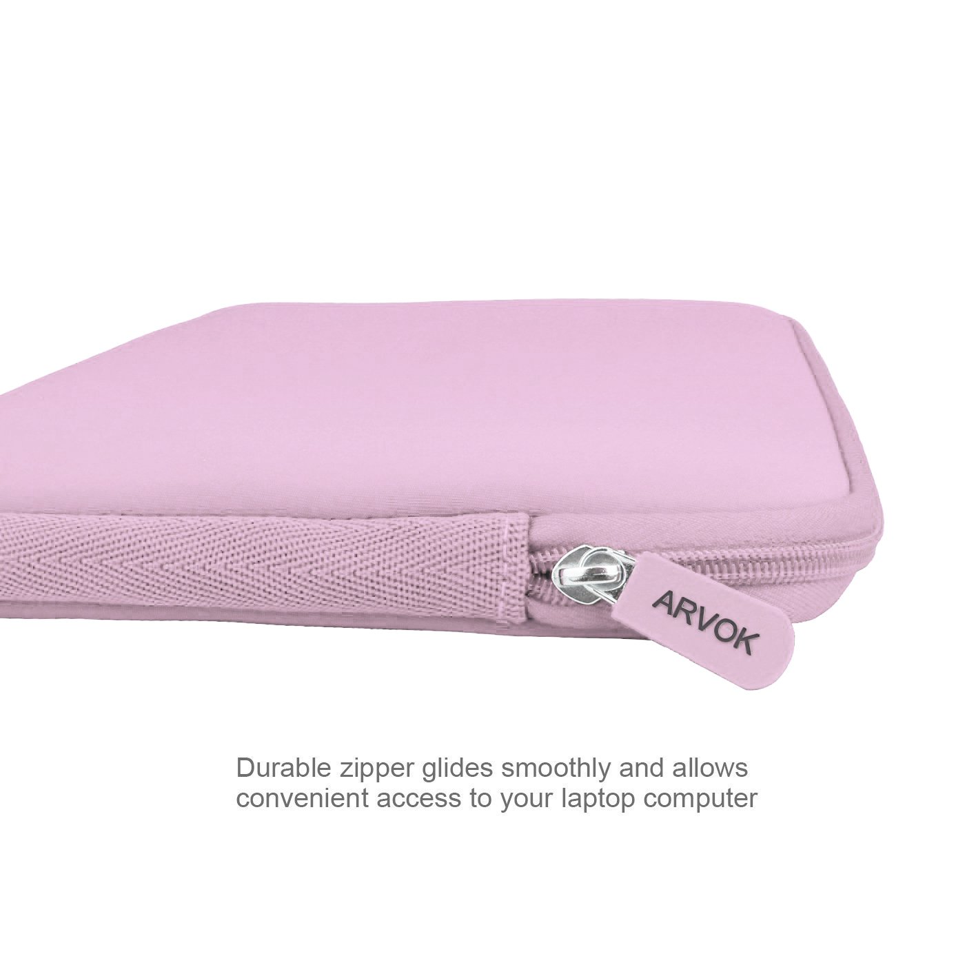 Premium 13-14 Inch Laptop Sleeve Case for MacBook Pro/Air, HP, Dell, Lenovo, Asus, Acer | Water-Resistant & Shockproof Notebook Cover | Perfect for Work, School & Travel | Pink