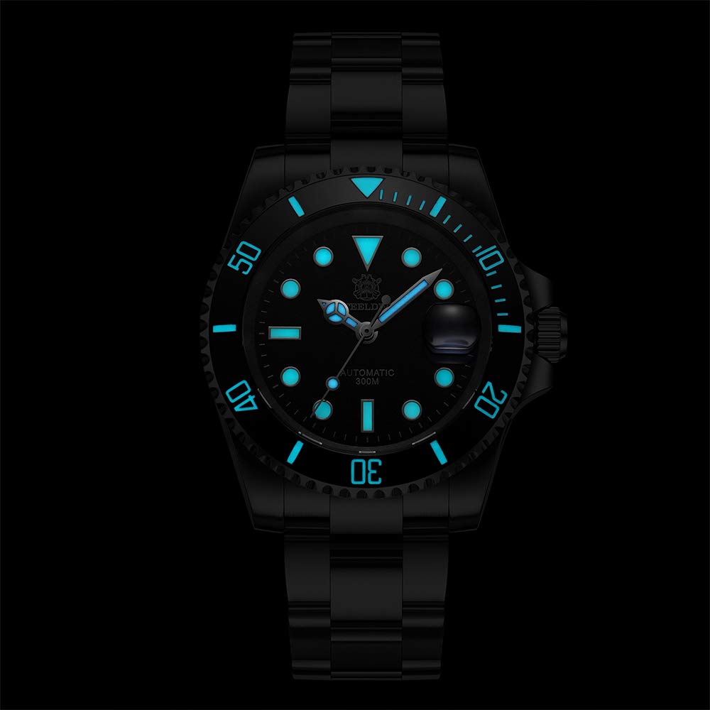 Steeldive Men's Automatic Diving Watch SD1953 - Stainless Steel Case, NH35 Movement, 300m Water Resistance - Perfect for Scuba Diving, Swimming & Outdoor Adventures