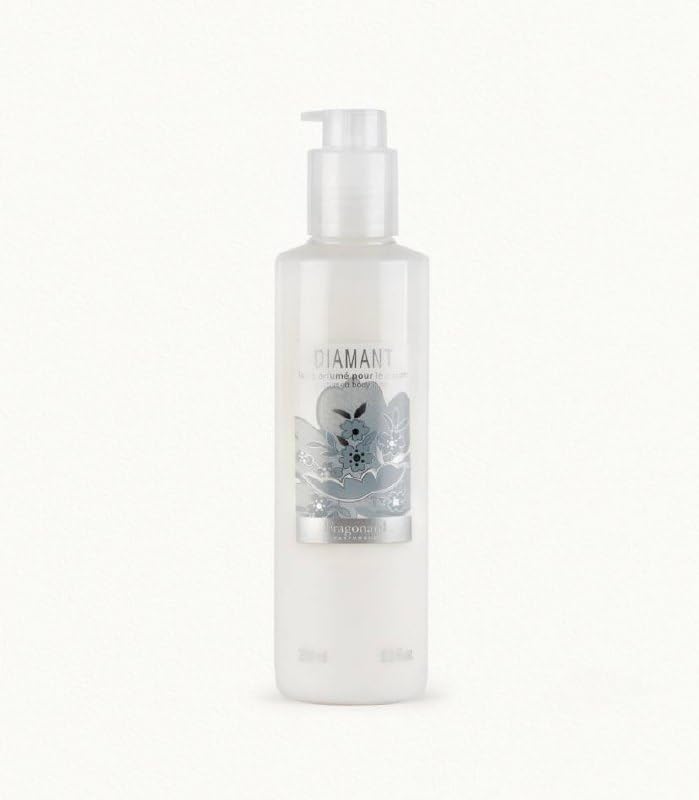 Fragonard Parfumeur Diamant Luxury Body Lotion 250ml - Hydrating & Fragrant Moisturizer for Dry Skin, Perfect for Daily Use & Gift Giving