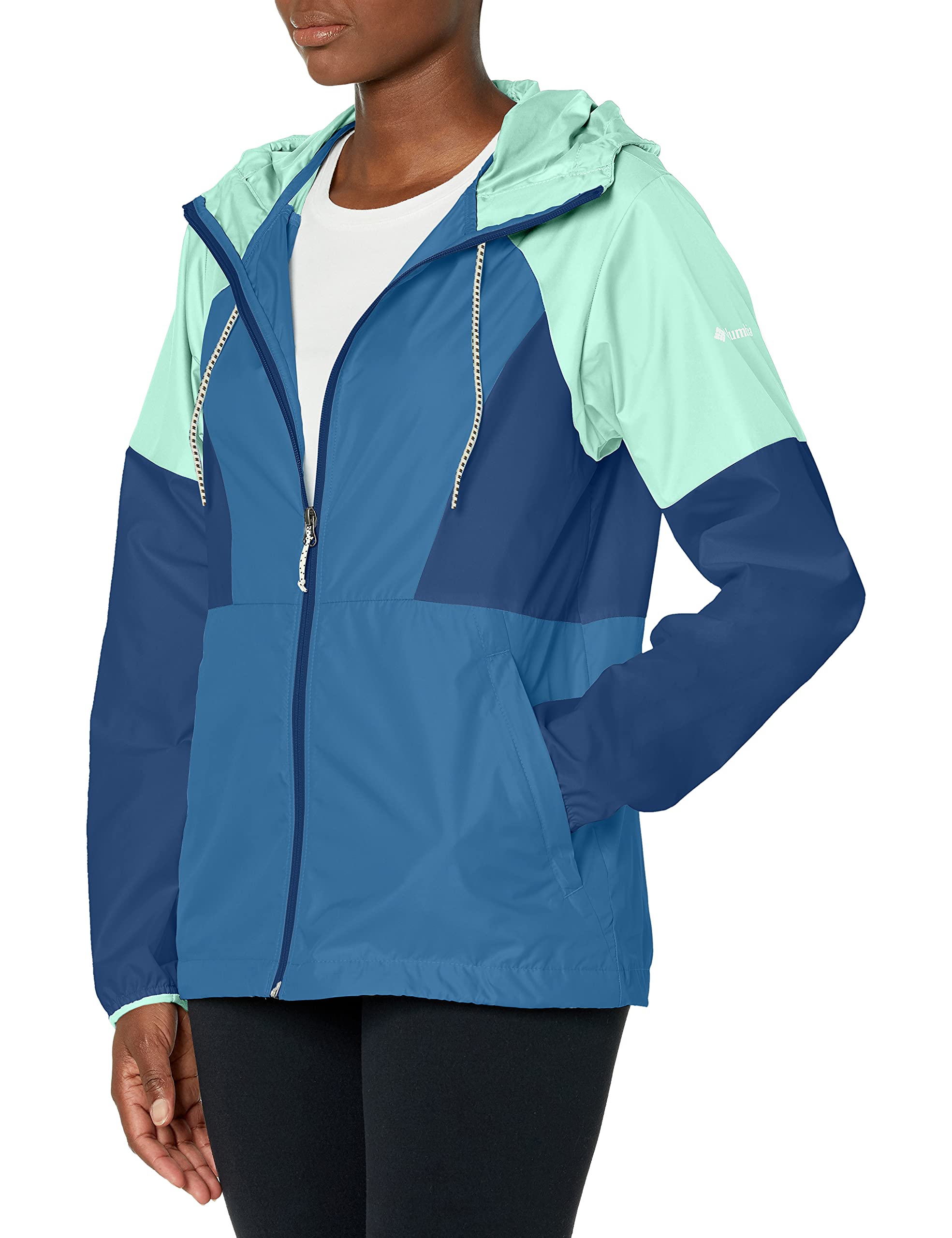 Columbia Men's Side Hill Windbreaker Jacket - Lightweight Water-Resistant Outdoor Windbreaker for Hiking, Running & Travel