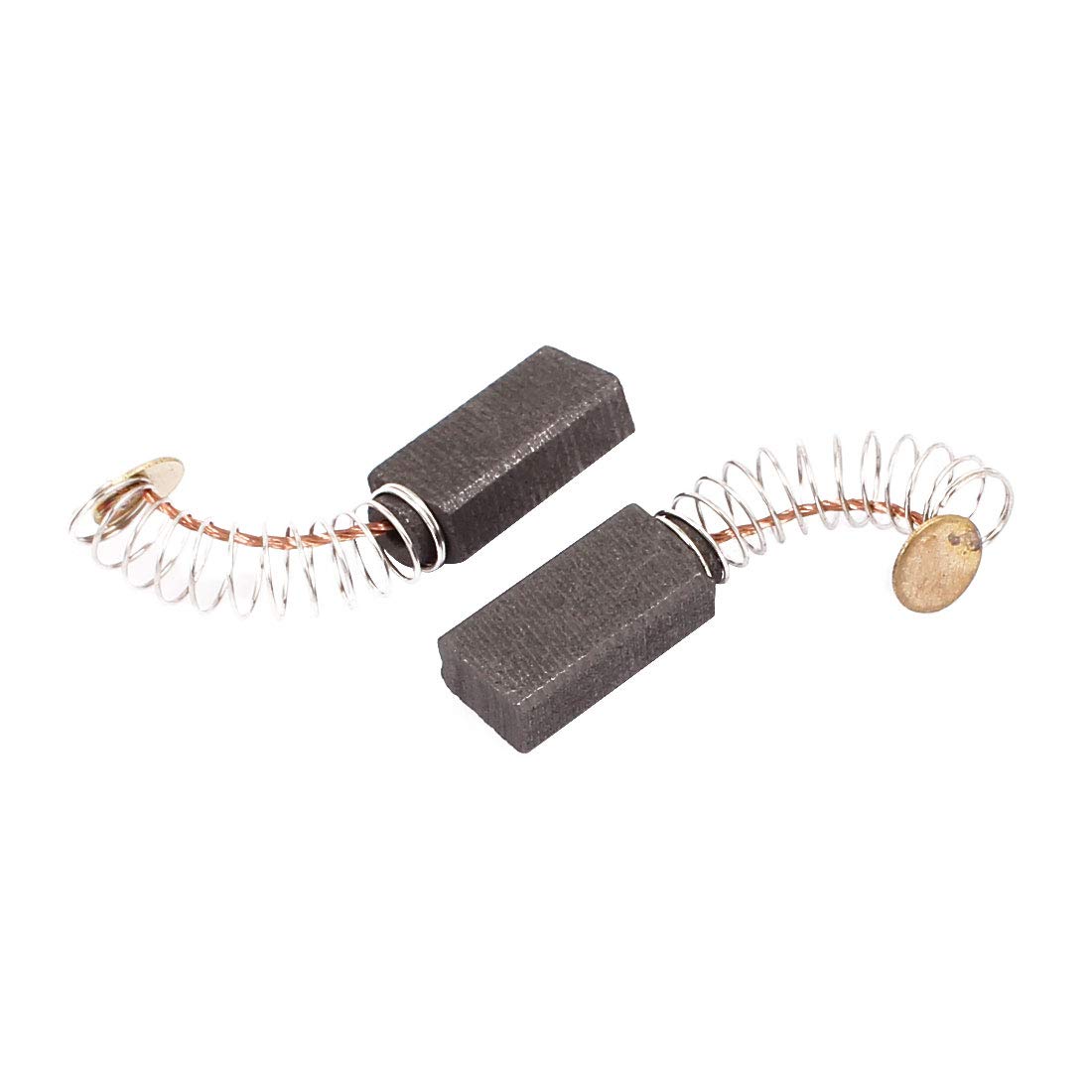 15 Pairs Carbon Brush Replacement for Electric Drill Motor Rotary Power Tool - 5x8x15mm Black - Compatible with DIY, Woodworking, and Home Improvement Projects