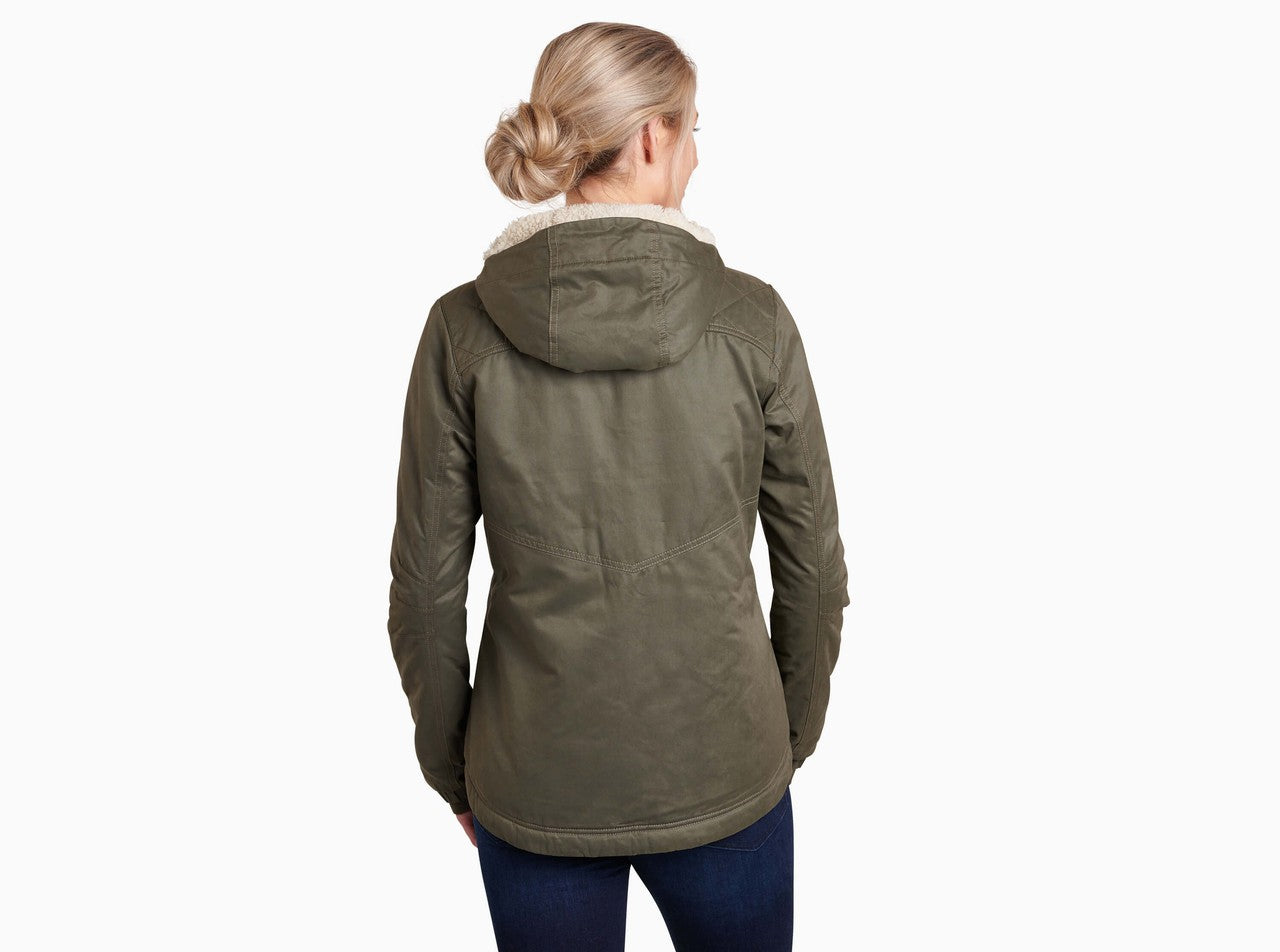 Kuhl Celeste Lined Hoody for Women - Soft Fleece-Lined Winter Jacket with Hood - Perfect for Hiking, Camping & Outdoor Adventures
