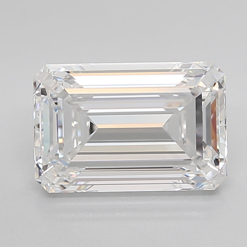 3.7 Carat Emerald Cut Lab-Grown Diamond - Elegant & Ethical Engagement Ring for Women | Perfect for Weddings, Anniversaries & Special Occasions