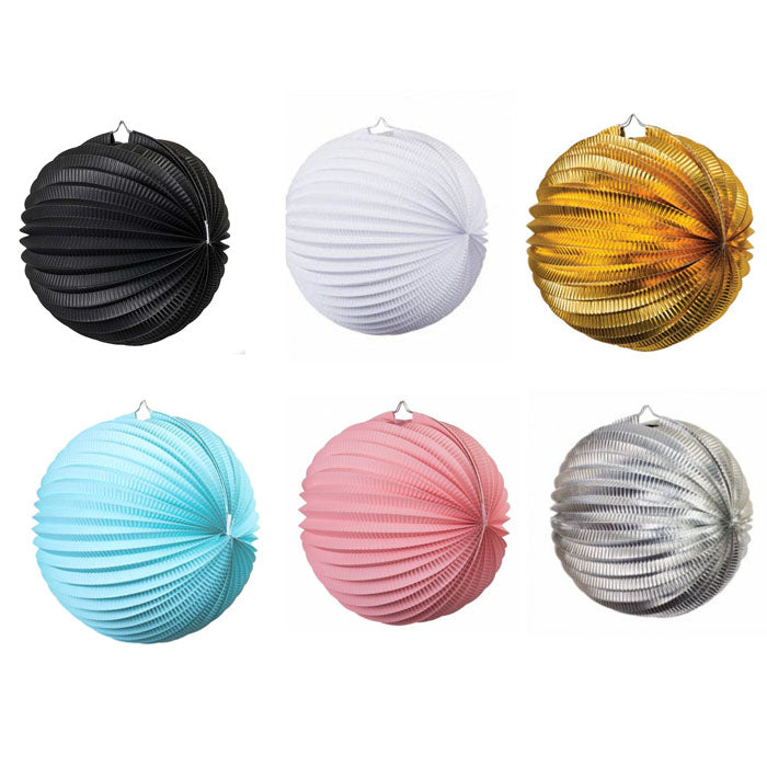 35cm Accordion Lantern - 6 Color Options for Indoor/Outdoor Decor, Camping & Party Lighting
