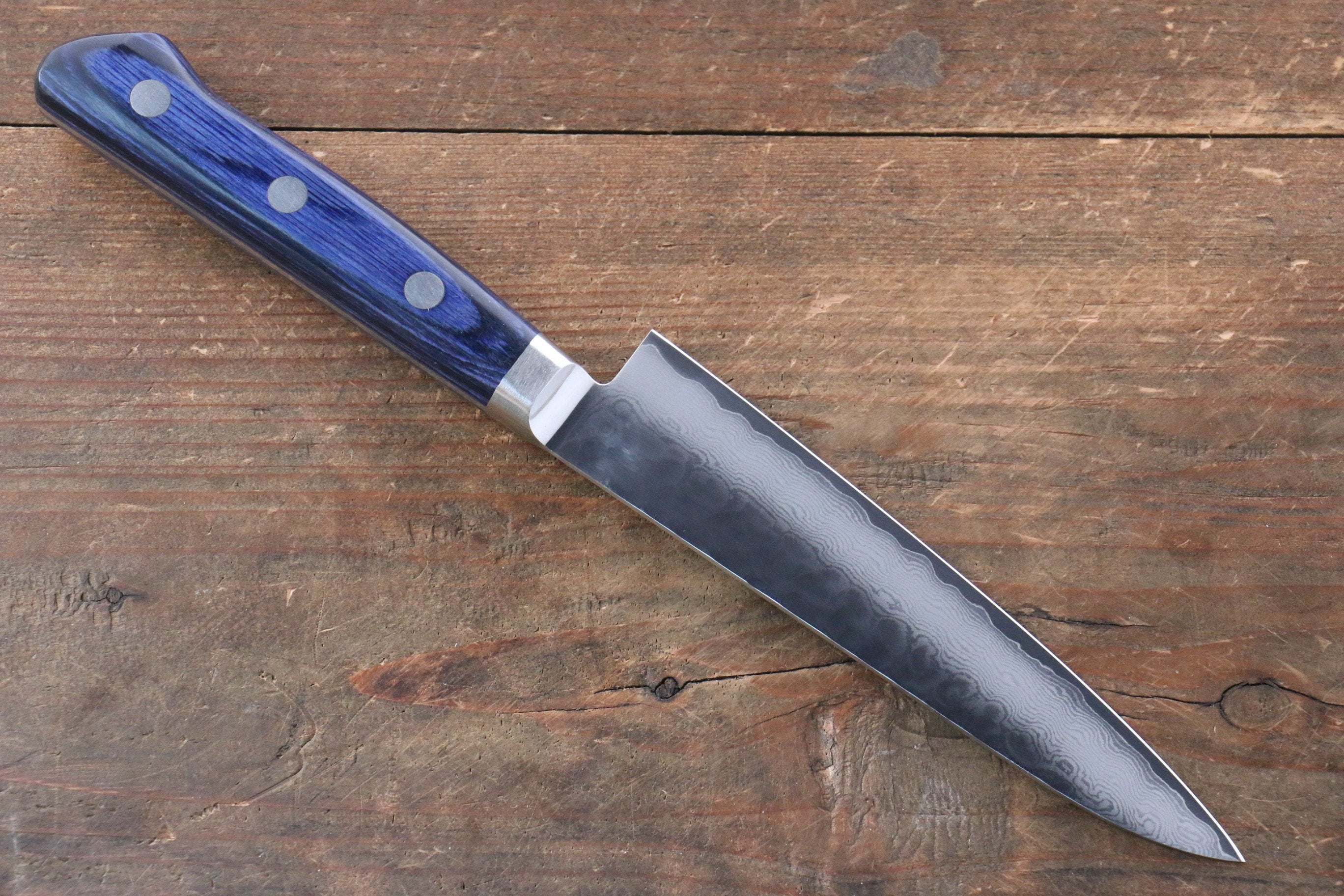 Seisuke Seiun VG10 33-Layer Damascus Petty Utility Knife 5.3