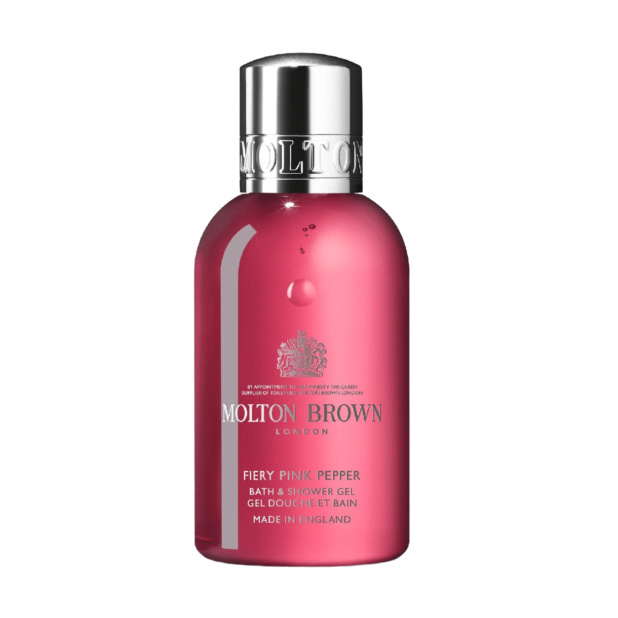 Fiery Pink Pepper Bath & Shower Gel 100ml - Luxurious Moisturizing Body Wash for Women & Men - Perfect for Relaxing Spa Nights & Gift Sets
