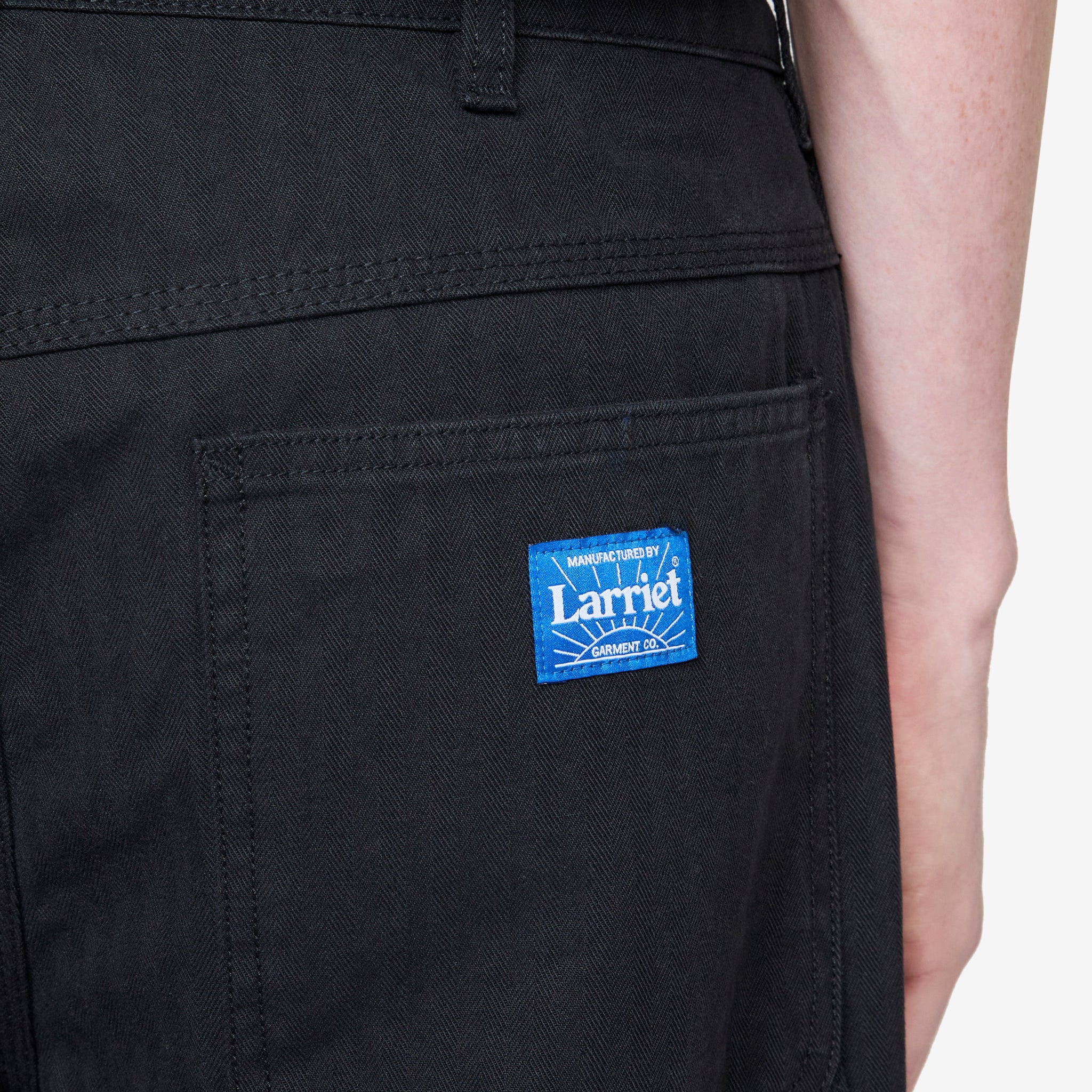 Men's Black Carpenter Work Pants - Durable & Comfortable for Construction, Woodworking & Outdoor Work
