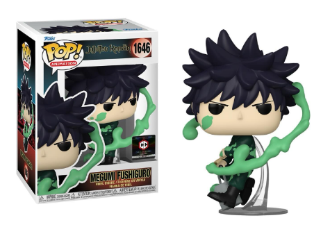 Jujutsu Kaisen Megumi Fushiguro Chalice Exclusive Pop Vinyl Figure - Anime Collectible for Display & Gift