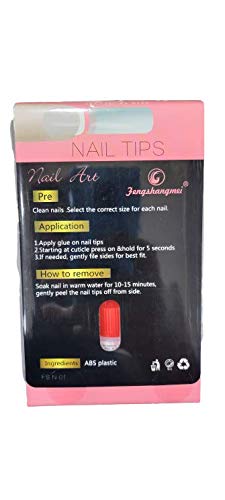 KIRA Clear Acrylic Nail Tips - 120PCS French False Nails with Glue, 6 Sizes & Storage Case for Professional Salon & DIY Manicure | Perfect for Wedding, Party & Everyday Nail Art