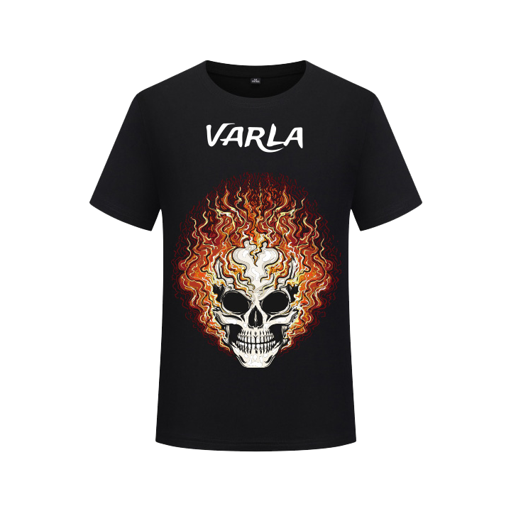 Varla Men's Short Sleeve T-Shirt - Comfortable Cotton Casual Tee for Everyday Wear | Perfect for Gym, Workout, and Summer Outfits