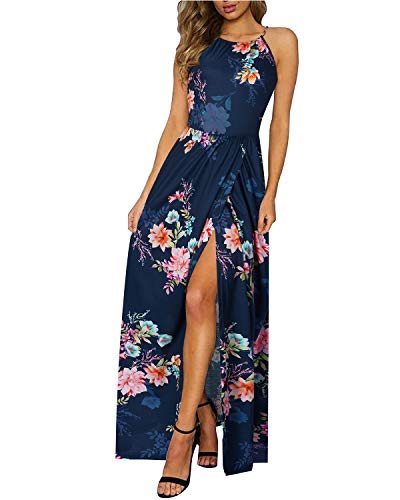 Navy Colorful Floral