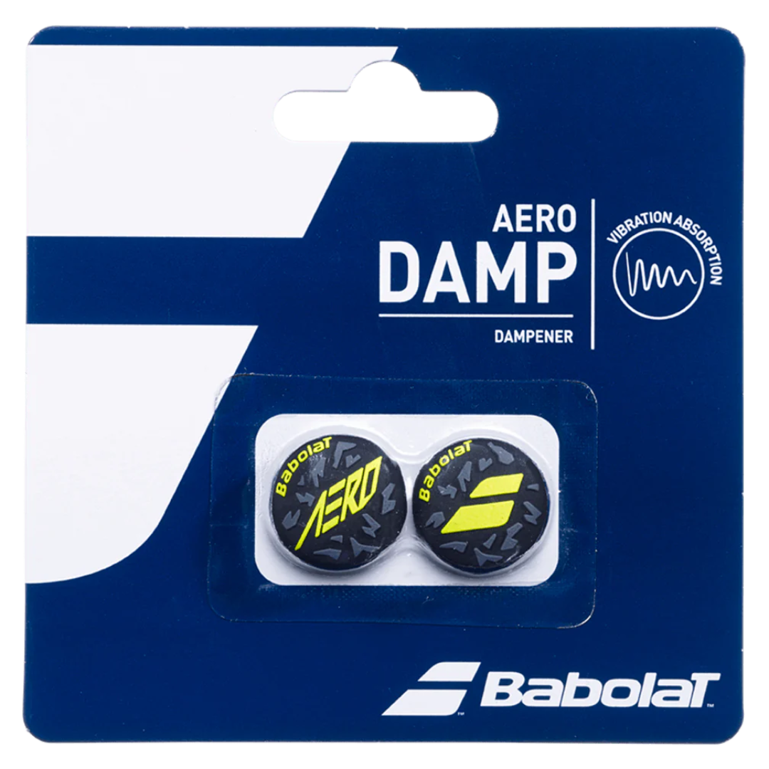 Babolat Aero Vibration Dampener 2-Pack - Tennis Racquet Accessories for Vibration Control & Comfort During Play