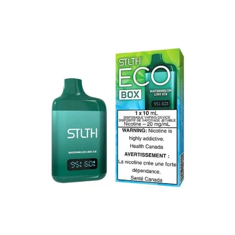 STLTH ECO BOX Disposable Vape 10mL - Portable & Rechargeable Vape Pen for On-The-Go Use | Perfect for Travel, Parties & Outdoor Activities