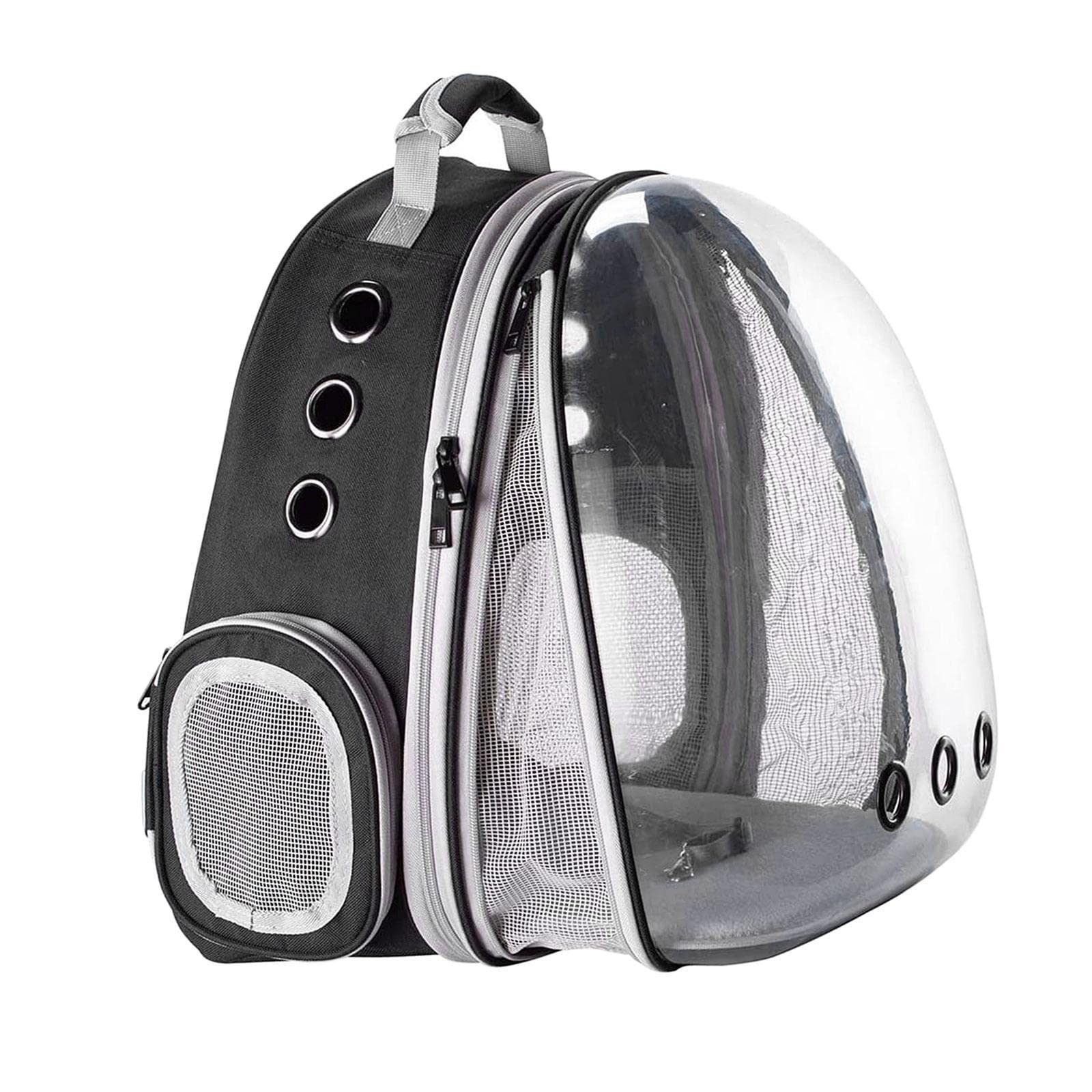 Enakshi Expandable Cat Carrier Bubble Backpack - Pet Travel Bag with Front Extendable Space for Small Dogs & Cats | Durable Pet Supplies for Air Travel, Vet Visits & Outdoor Adventures