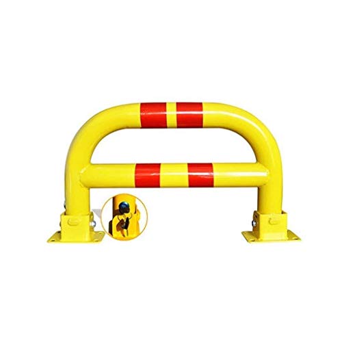 Heavy Duty Parking Barrier - Anti-Theft Garage Car Parking Lock, Thick Crash Pile Bollard for Securing Parking Spaces | Ideal for Driveways, Private Lots & Commercial Properties