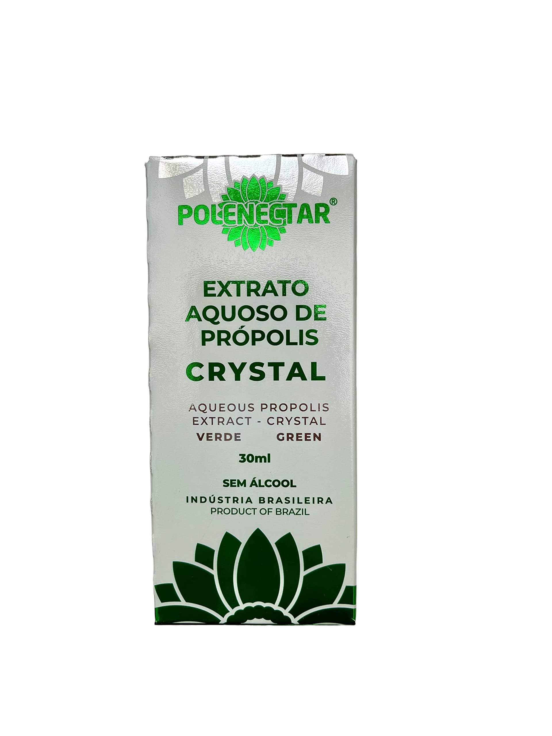 10 Bottles Green Propolis Crystal Aqueous Solution Extract 30ML - Natural Immune Support & Antioxidant Supplement for Daily Wellness, Skin Care, and Cold Relief