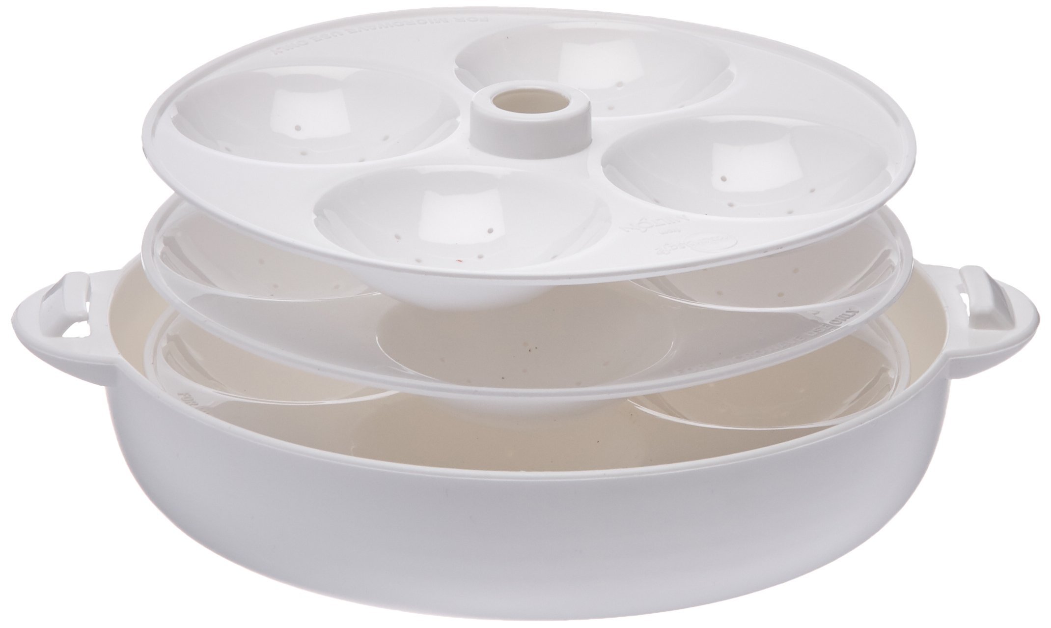 Milton Microwave Idli Maker and Steamer - 12 Idli Capacity, BPA-Free, Easy to Use, Perfect for Indian Breakfast - Ideal for Quick Meals, Office Lunches & Healthy Snacks