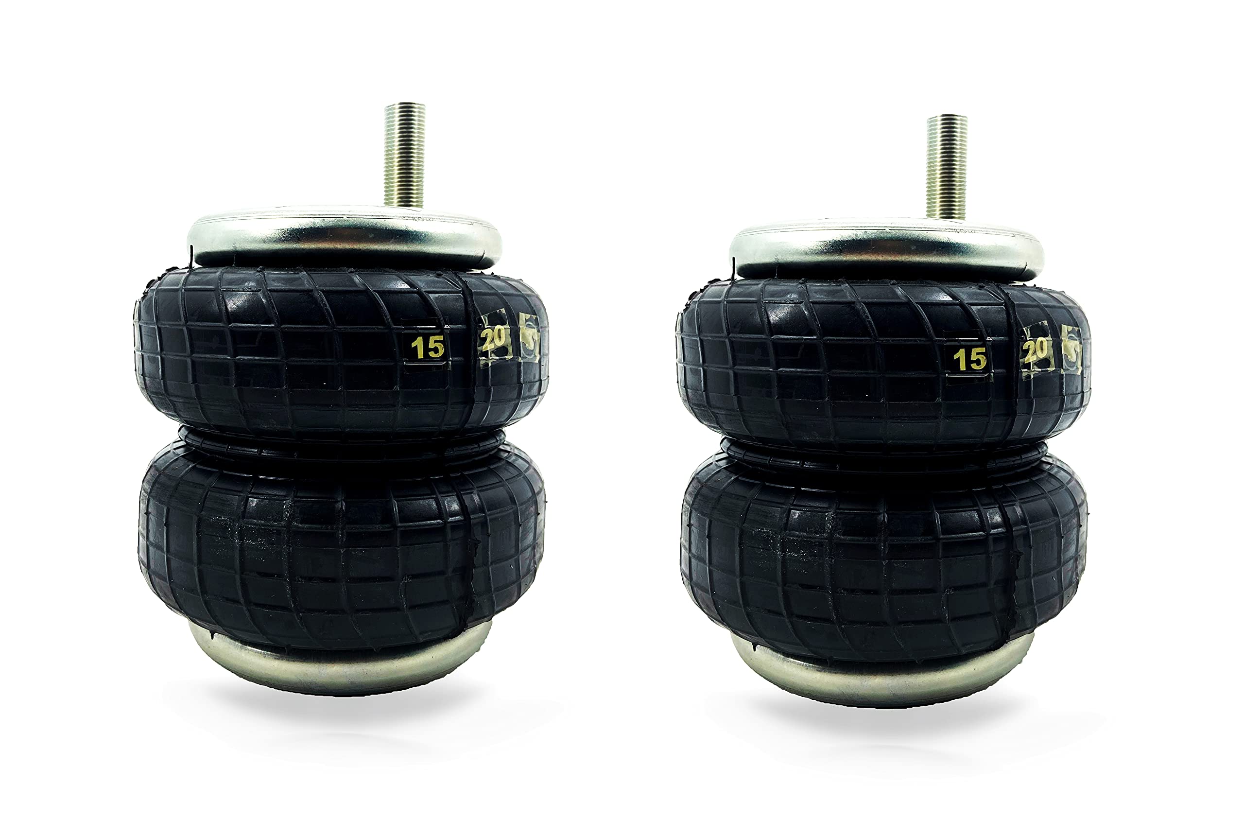 TORQUE 2-Piece 6410 Air Bag Replacement Kit - Compatible with Firestone Ride-Rite 6410 & Torque Air Suspension Systems (Replaces Firestone 6410 Air Spring) - Perfect for Heavy-Duty Trucks, RVs, and Towing Applications (2 x TR6410)