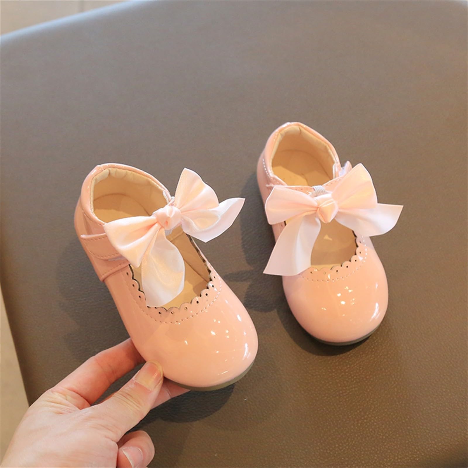 Toddler Ballet Mary Jane Bow Flat Shoes for Girls - Party & School Outfits