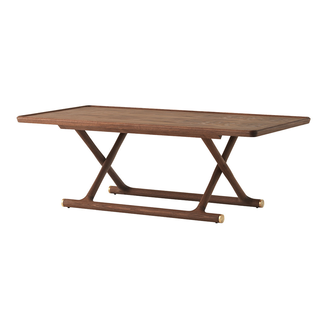 Modern Jager Coffee Table - Stylish Mid-Century Wooden Living Room Furniture for Home Decor | Perfect for Small Spaces, Apartments & Lounge Areas