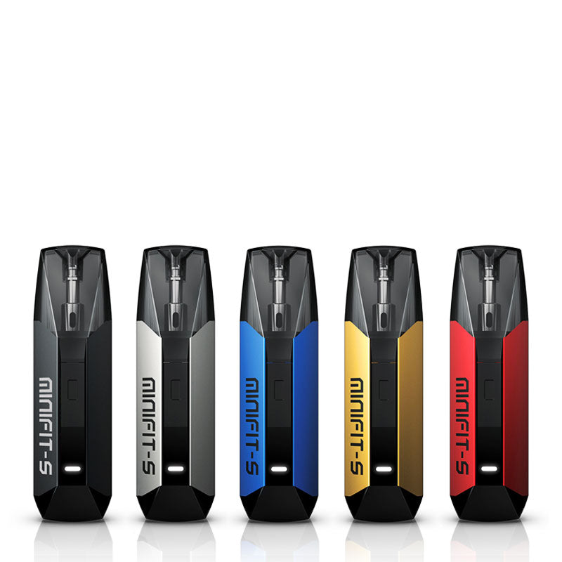 JUSTFOG Minifit S Pod Kit 420mAh - Compact & Portable Vape Pod System for On-The-Go Vaping | Perfect for Travel, Work & Outdoor Activities